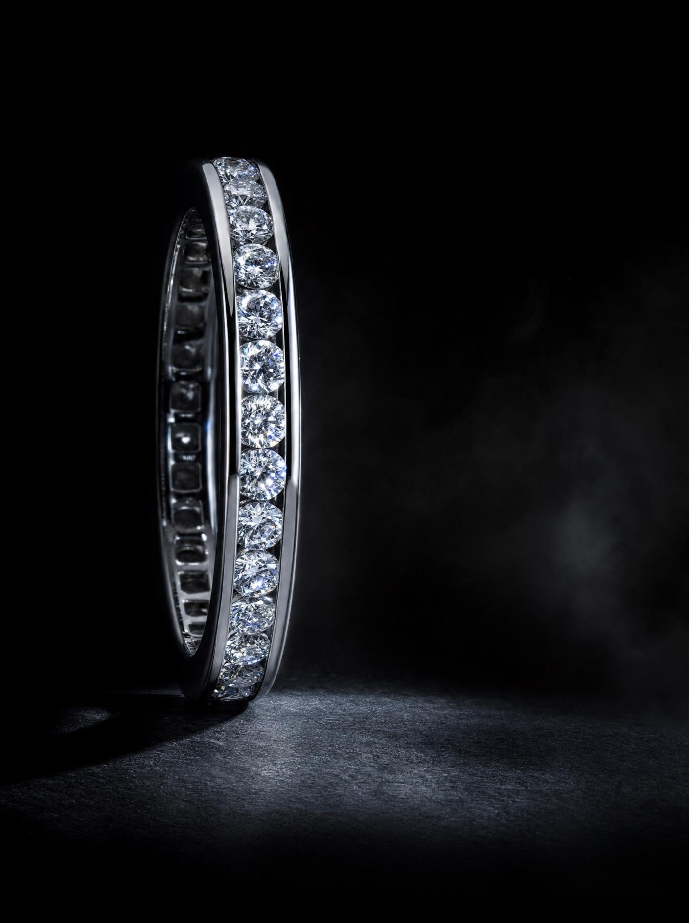 The Eternity — 3.60ct total · channel-set